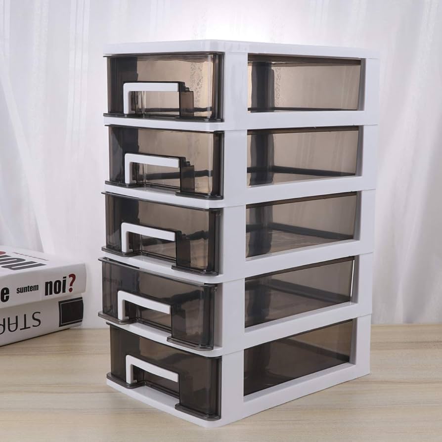 Amazon.com: LIFKOME 2/3/ 4/5 Drawer Plastic Storage Drawers
